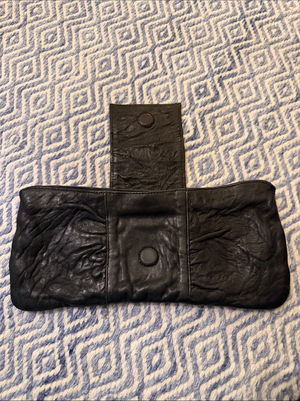 Heather Hawkins black leather